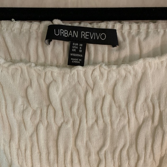 Puff long sleeve white blouse - Picture 2 of 2